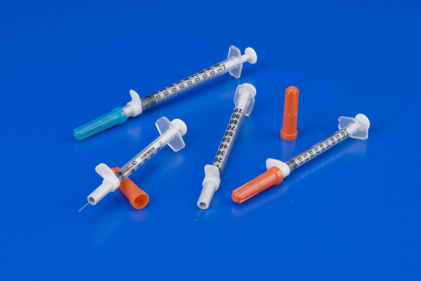 Cardinal Magellan Tuberculin Syringe with Needle, 27 Gauge, 1/2-Inch Needle Length 8881882712, Case of 500
