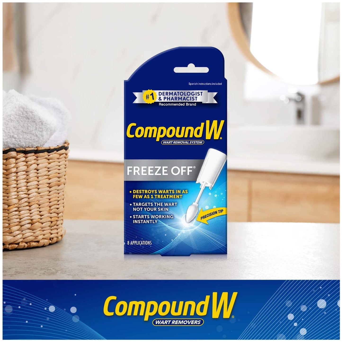 Compound W® Freeze Off® Dimethyl Ether / Propane Wart Remover 07513753005