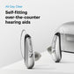 Sennheiser All-Day Clear OTC Hearing Aid, Silver/Black 051-5046-AB
