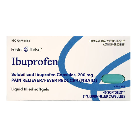 Foster & Thrive™ Ibuprofen 200 mg Softgels 70677111401