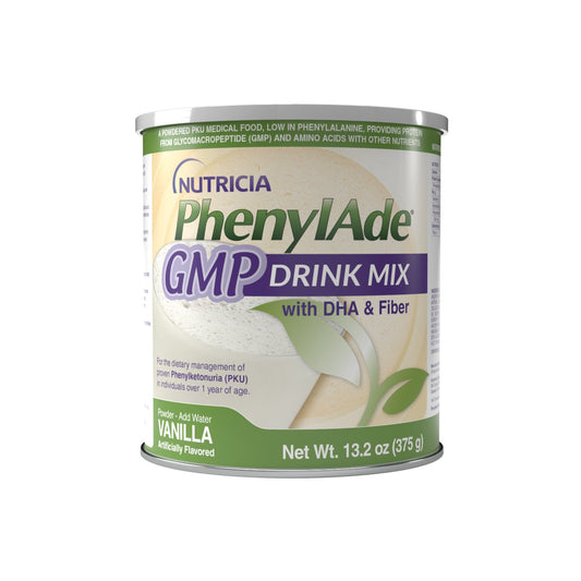 Oral Supplement PhenylAde® GMP Vanilla Flavor Powder 13.2 oz. / 375 Gram Canister 201647