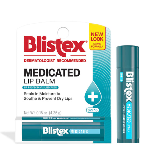 Lip Balm with Sunscreen Blistex® Medicated 0.15 oz. Tube 04138822061