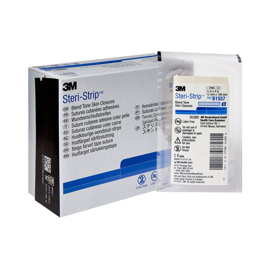 3M Steri-Strip Skin Closure Strips, Sterile, nonwoven B1557