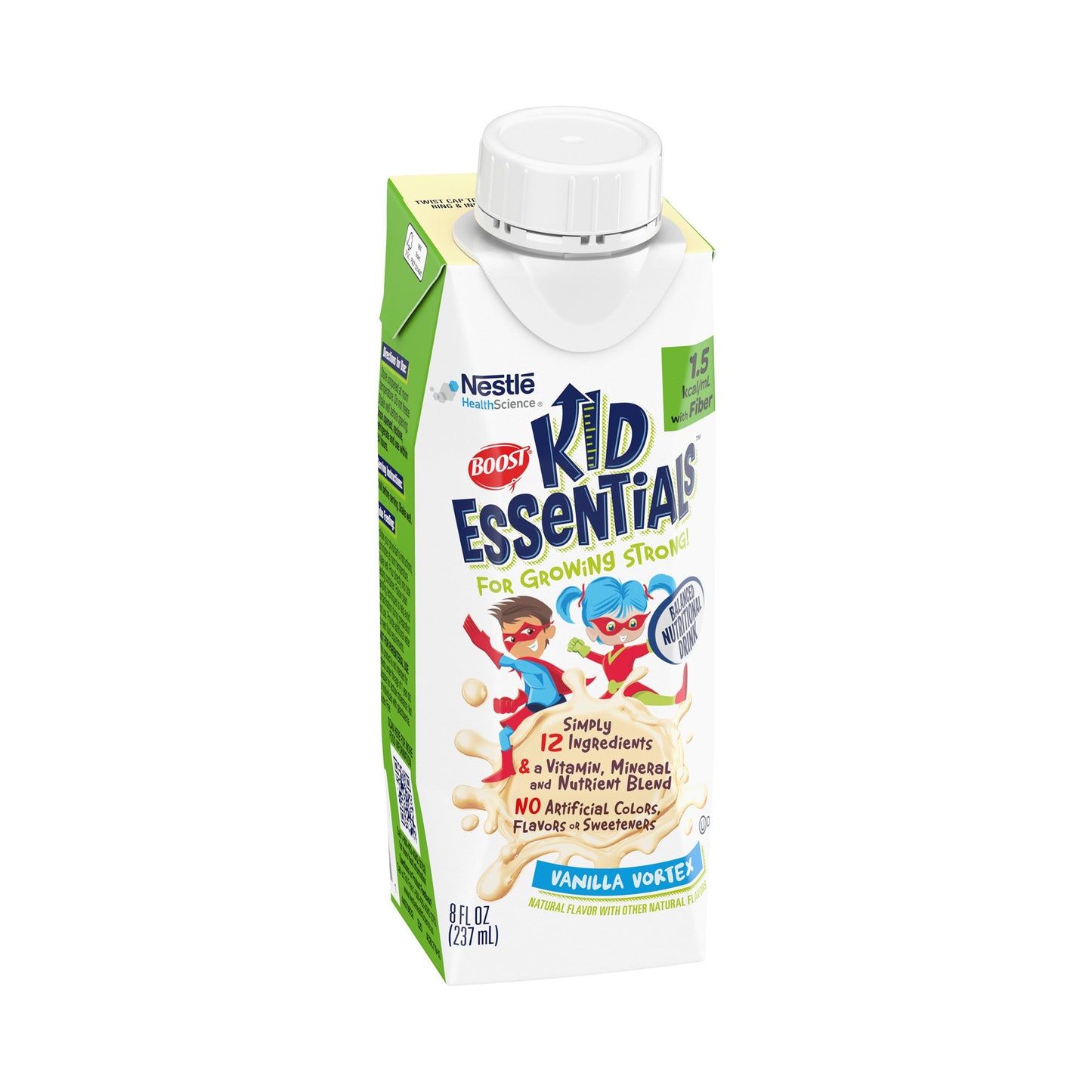 Boost® Kid Essentials™ 1.5 w/ Fiber Balanced Nutritional Drink, Vanilla, 8-oz. 00043900663289