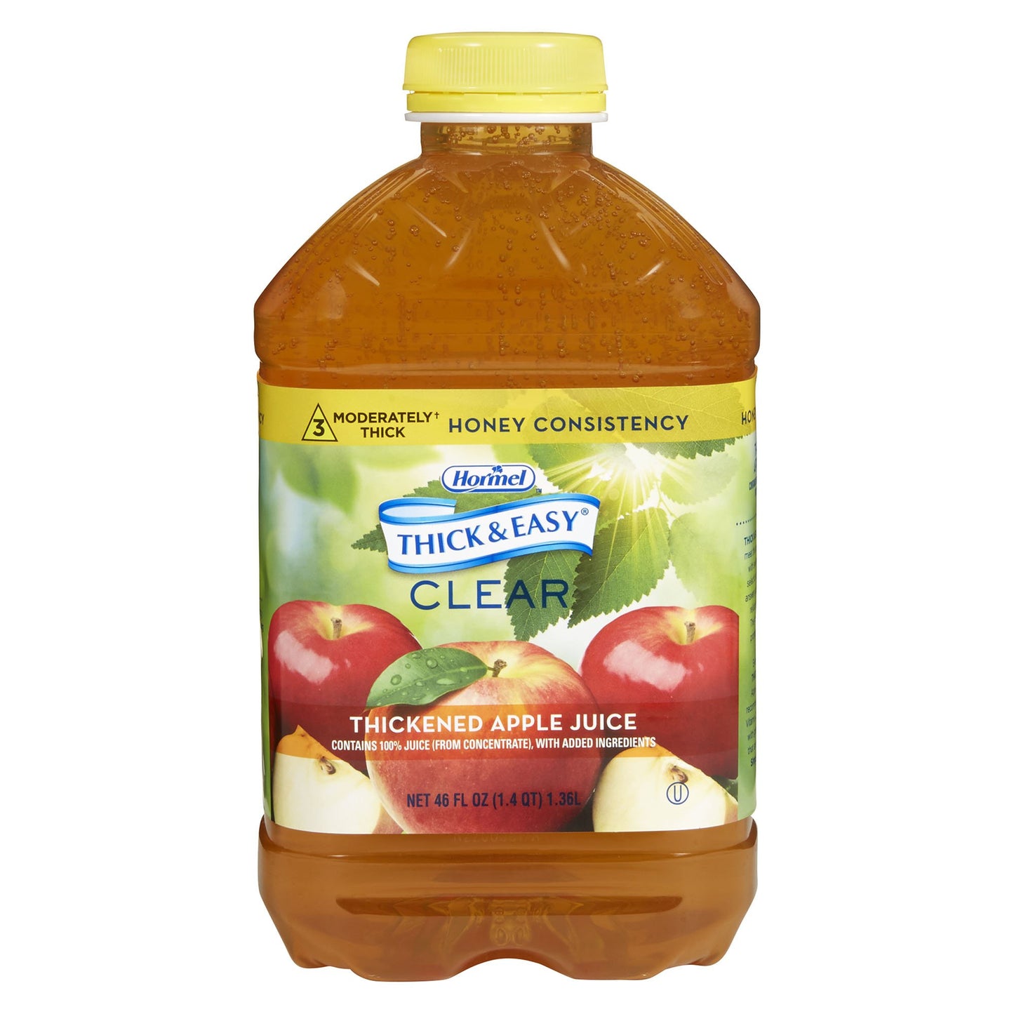 Thick & Easy® Honey Consistency Apple Thickened Beverage, 46-ounce bottle 30634