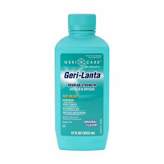 Geri-Care® Geri-Lanta Antacid Liquid Relief for Gas and Heartburn QMYL-12-GCP