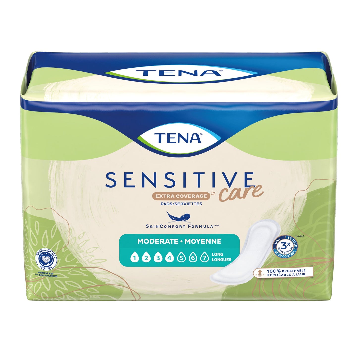 Tena® Intimates™ Moderate Long Bladder Control Pad, 12-Inch Length 54375