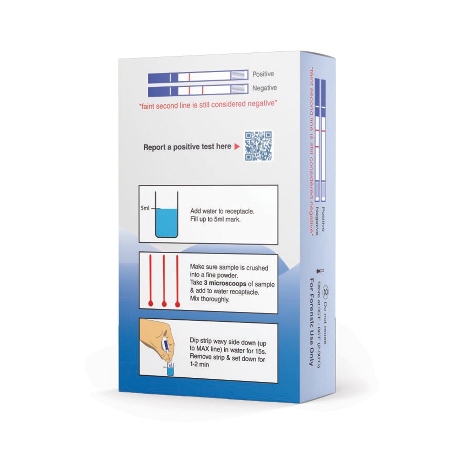 Drug Identification Test Kit HarmReduction Fentanyl 5 Tests FYL - WB1 - 5