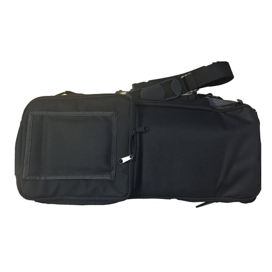 Feeding Pump Pouch McKesson Black, Capacity 1000 to 2000 mL, Pump Pocket, Outside Window, 3 X 9 X 18 Inch - MSPU2000