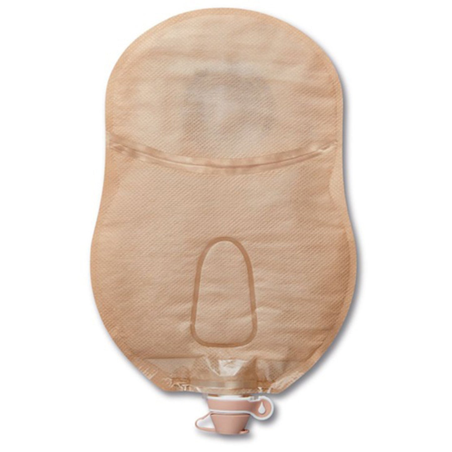 CeraPlus™ Soft Convex 1-Piece Beige Urostomy Pouch, Pre-cut to Fit 22 mm Stomas 8413