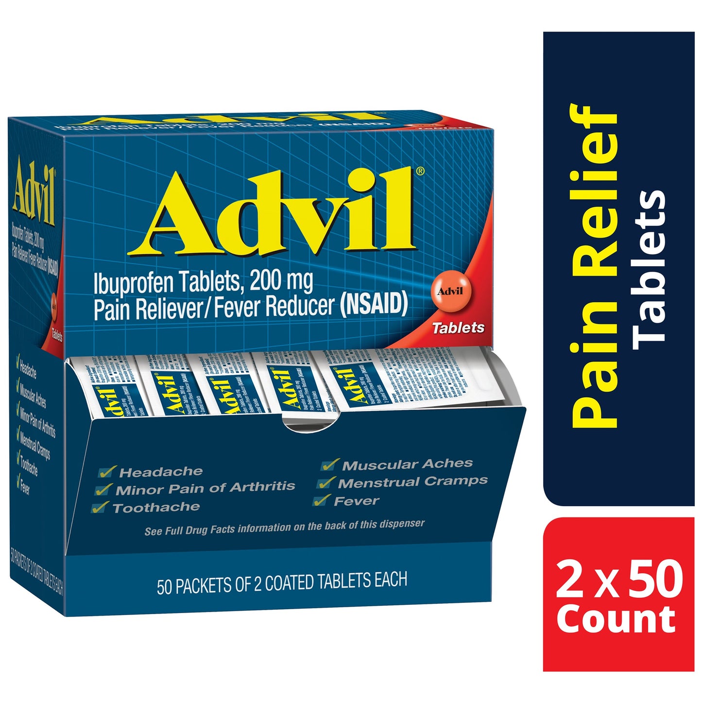 Advil® Ibuprofen Pain Relief Tablet 30573015489