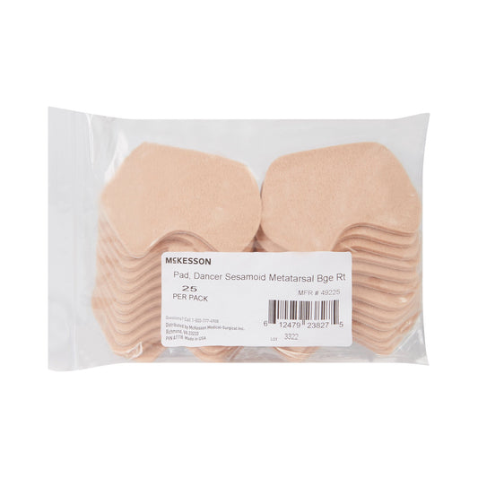 Dancer Sesamoid Pad McKesson Adhesive Right Foot - 49225