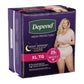 Depend® Night Defense® Women's Absorbent Underwear, X-Large 55154