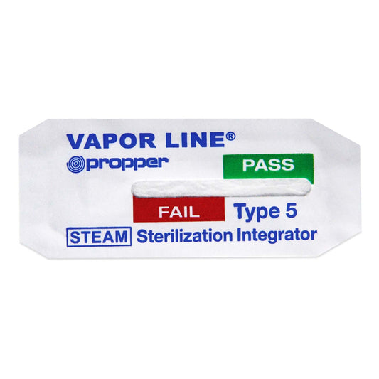 Vapor Line® Sterilization Chemical Integrator Strip Steam 2 Inch Length - 26900925