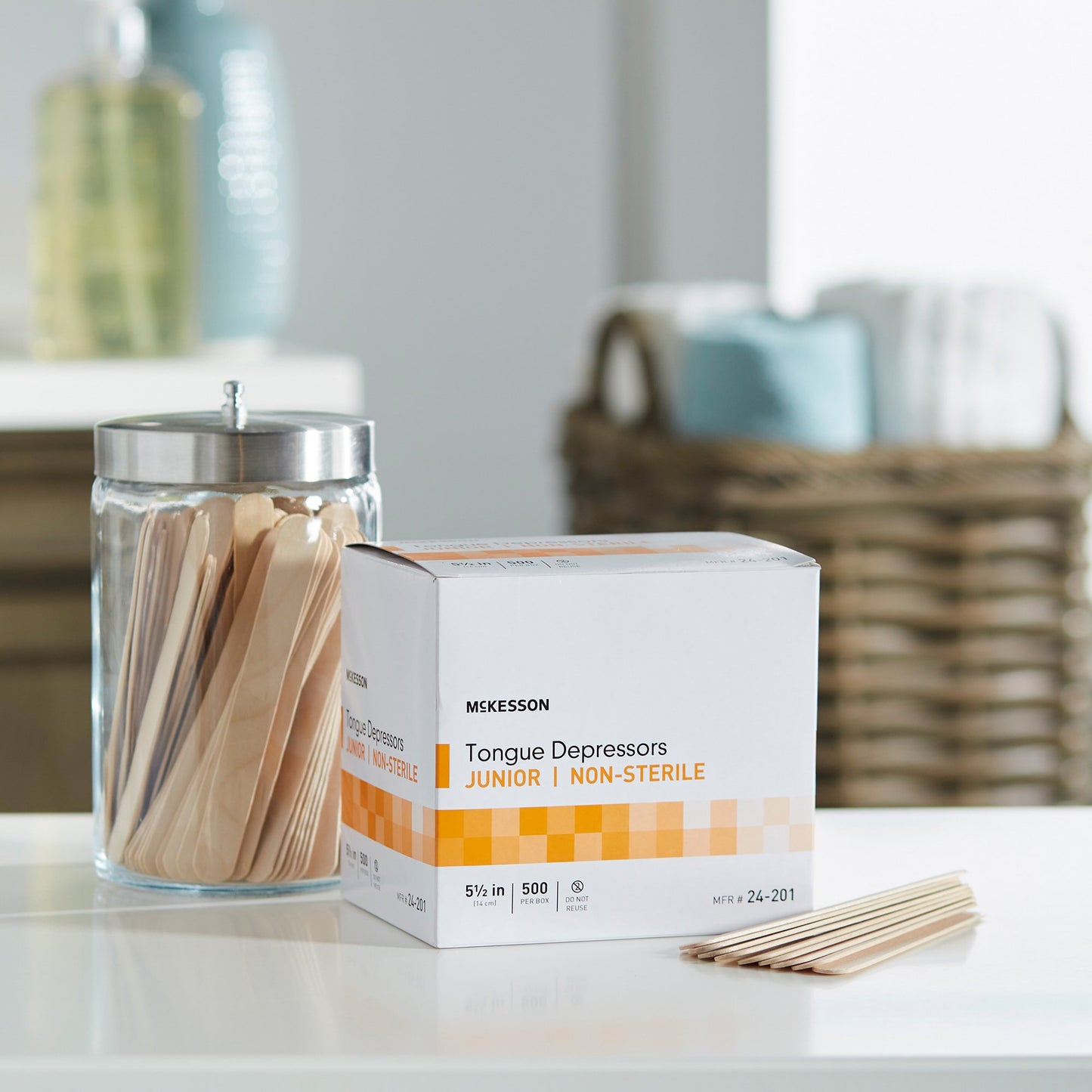 McKesson Tongue Depressor for Pediatric Use, Nonsterile 24-201