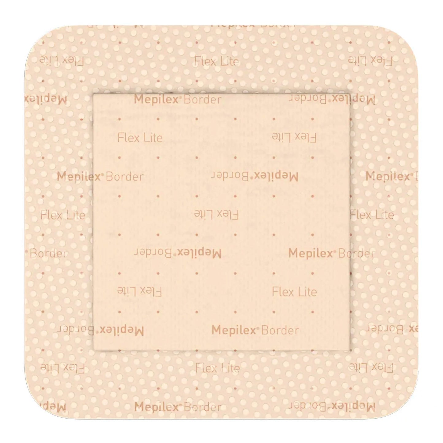 Molnlycke Mepilex Border Flex Lite Silicone Foam Dressing, 6 x 6 Inch 581500, 1 Each