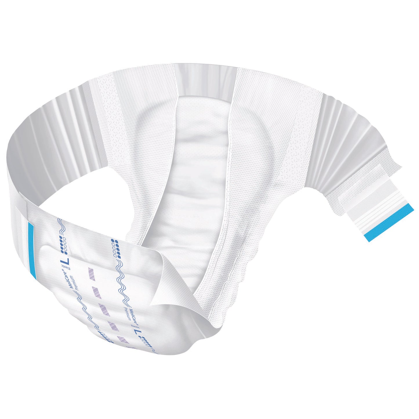 MoliCare® Premium Elastic 6 Drop Absorbency Incontinence Briefs, Large 165273