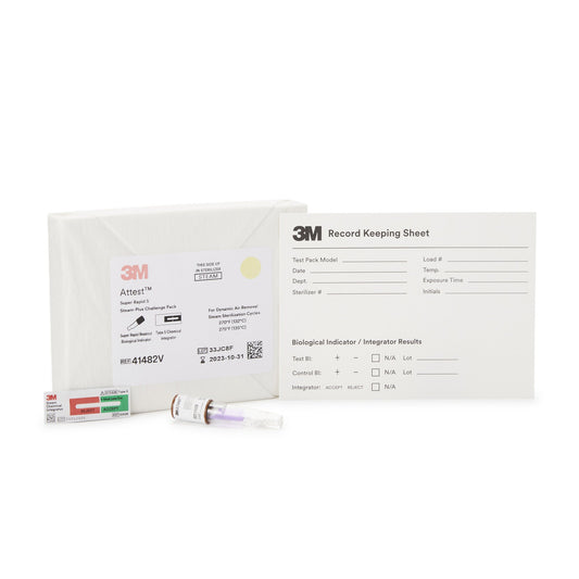 3M™ Attest™ Super Rapid 5 Steam-Plus Sterilization BI Challenge Pack 41482V