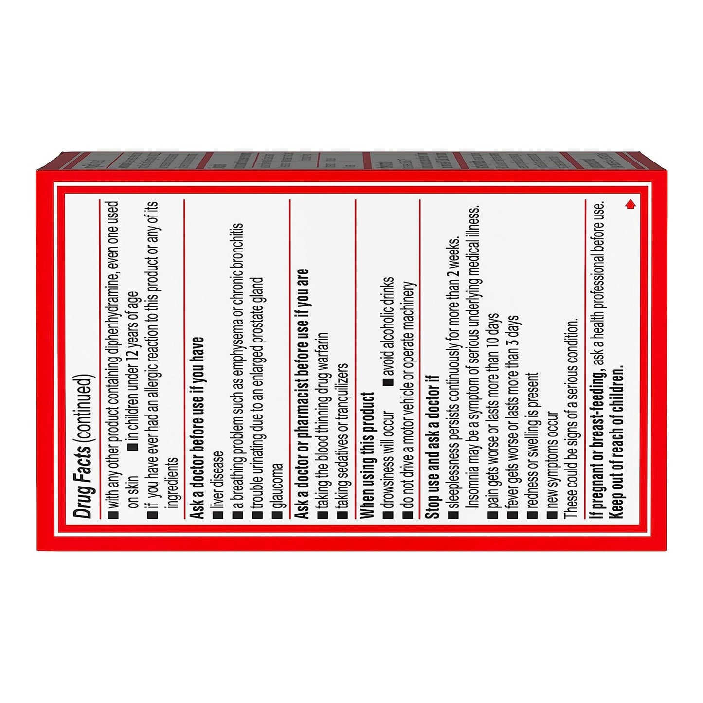 Tylenol® PM Caplets 50580050624