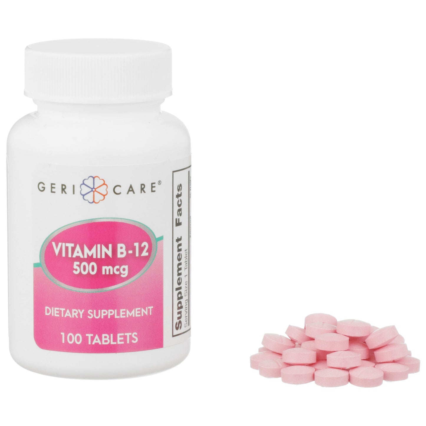 Geri-Care Geri-Care Vitamin B-12 Supplement 886-01-GCP, BT