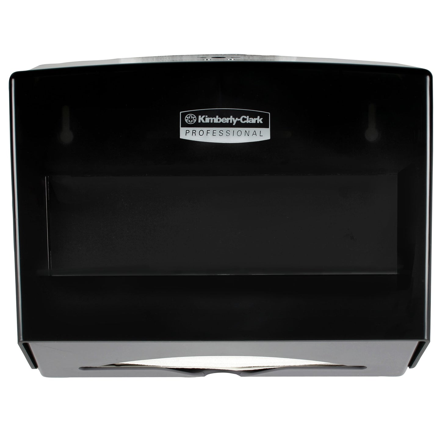 Paper Towel Dispenser K-C PROFESSIONAL SCOTTFOLD Smoke Plastic Manual Pull Wall Mount 09215