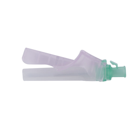 Safety Hypodermic Needle Eclipse™ 1 Inch Length 21 Gauge Thin Wall Hinged Safety Needle - 305764