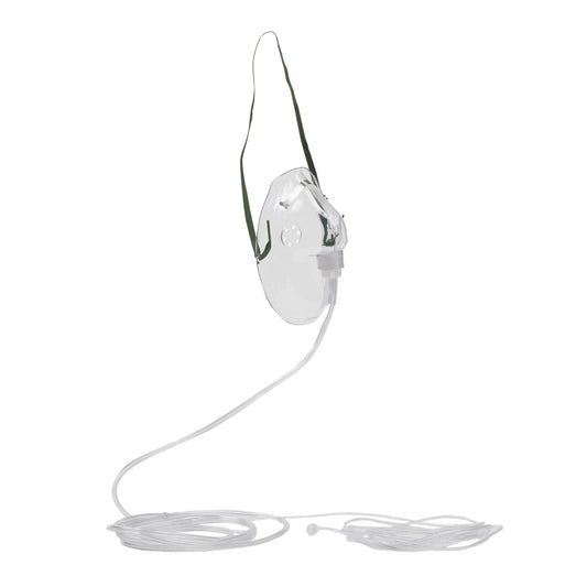 Oxygen Mask Elongated Style Adult Adjustable Head Strap - HUDRHO41U