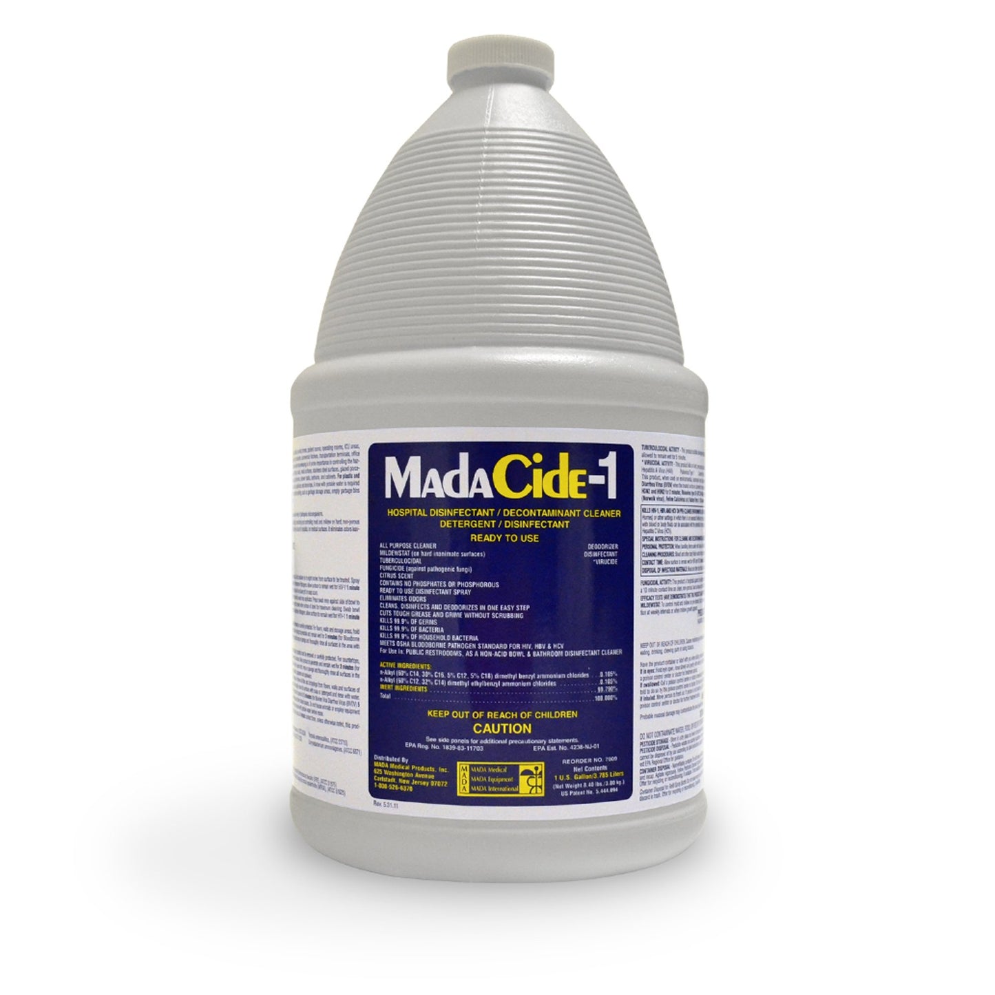 MadaCide-1® Surface Disinfectant Cleaner, 1 gal 7009