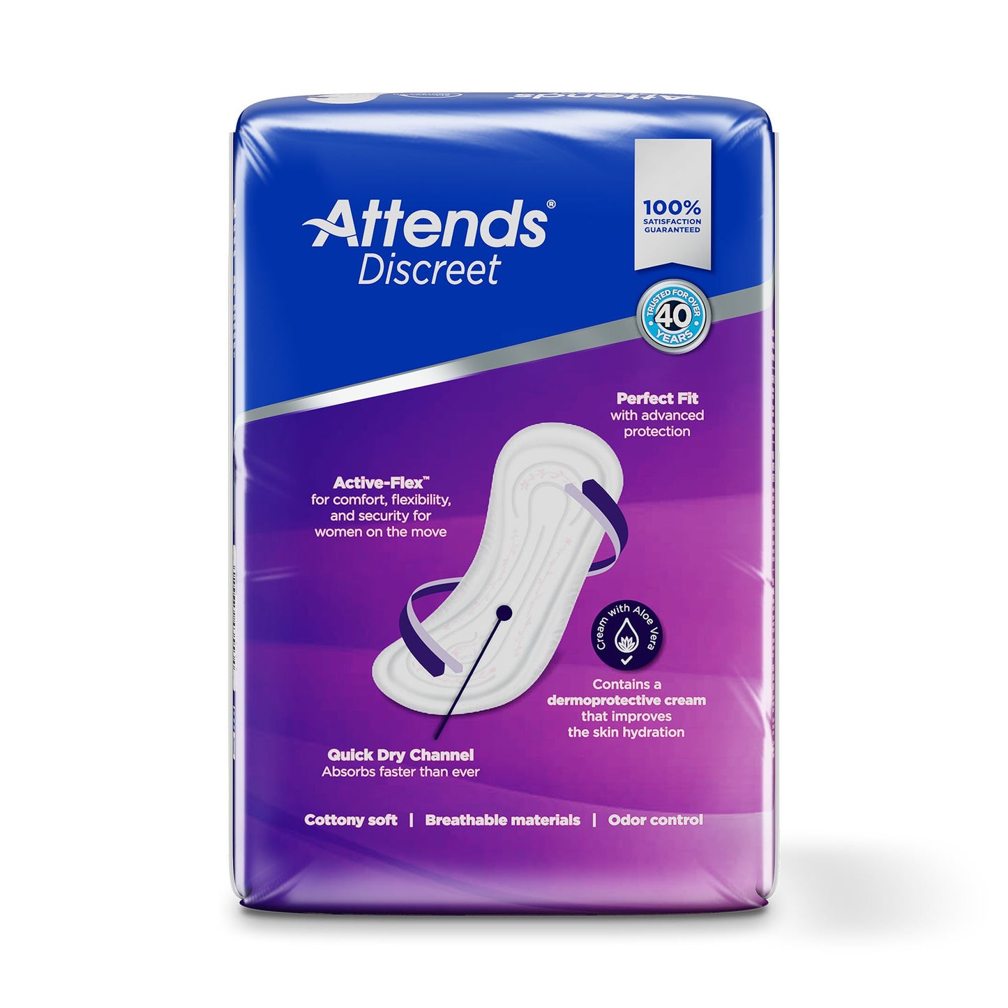 Attends® Discreet Women's Ultimate Bladder Control Pad, 15-Inch Length ADPULT