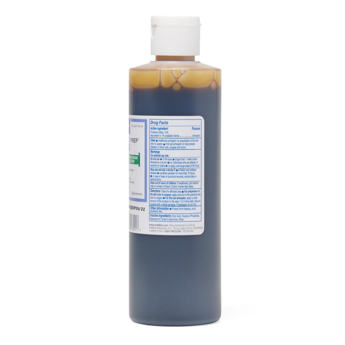 Prep Injection Liquid Skin Prep Solution ReadyPrep™ 8 oz. Bottle 10% Strength Povidone-Iodin ...
