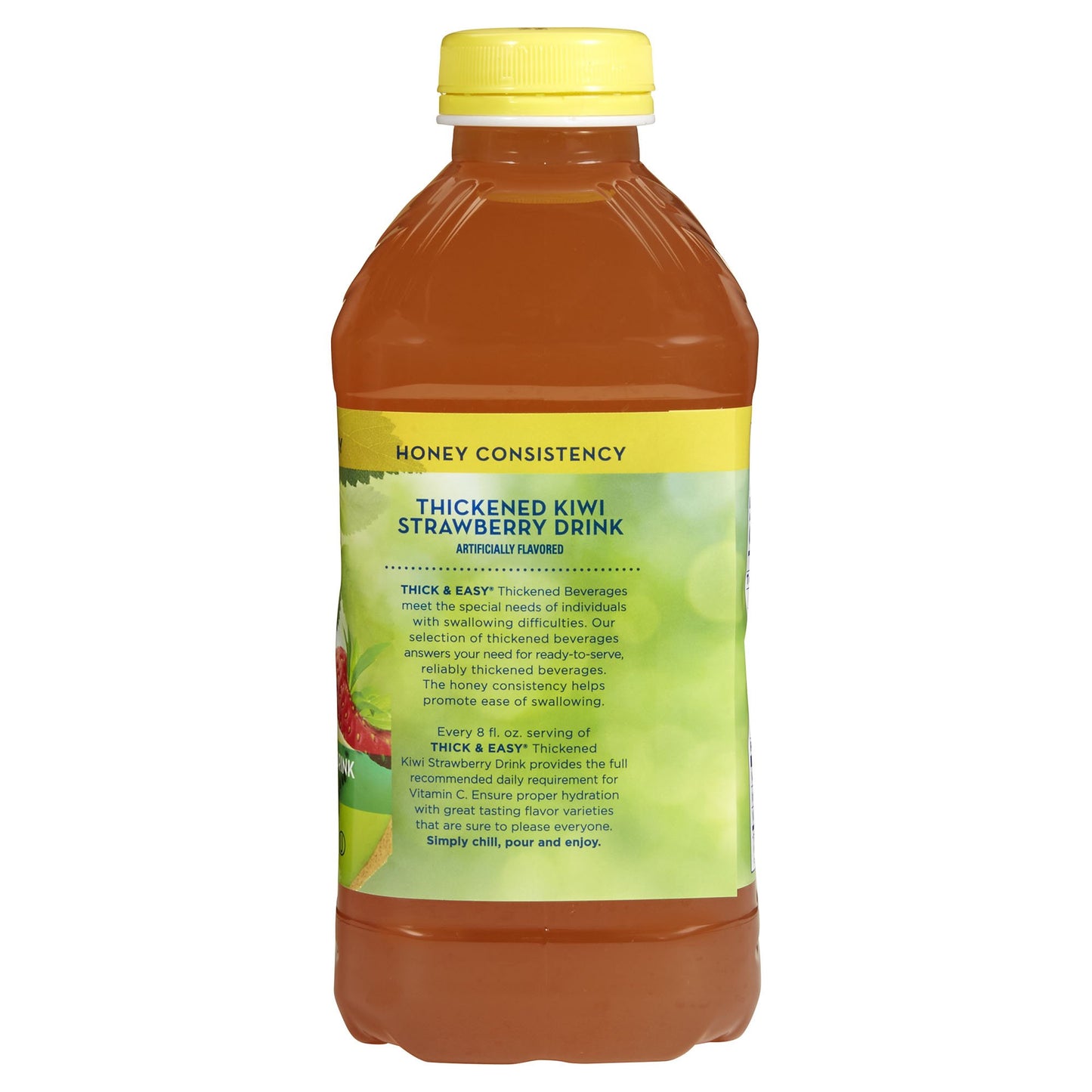 Thick & Easy® Clear Honey Consistency Kiwi Strawberry Thickened Beverage 11840