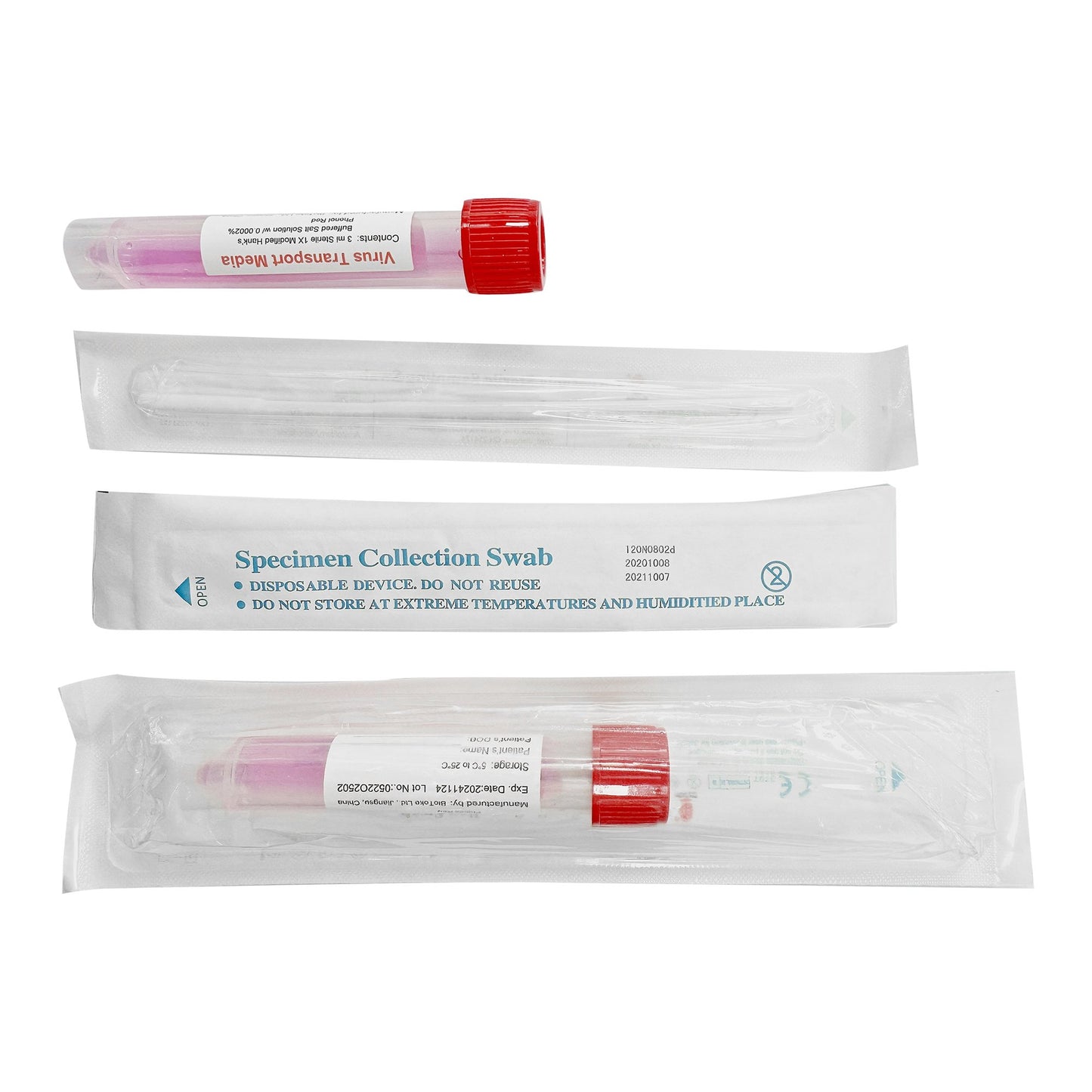 Virology Testing Products Nasopharyngeal Collection and Transport System VTP-011P