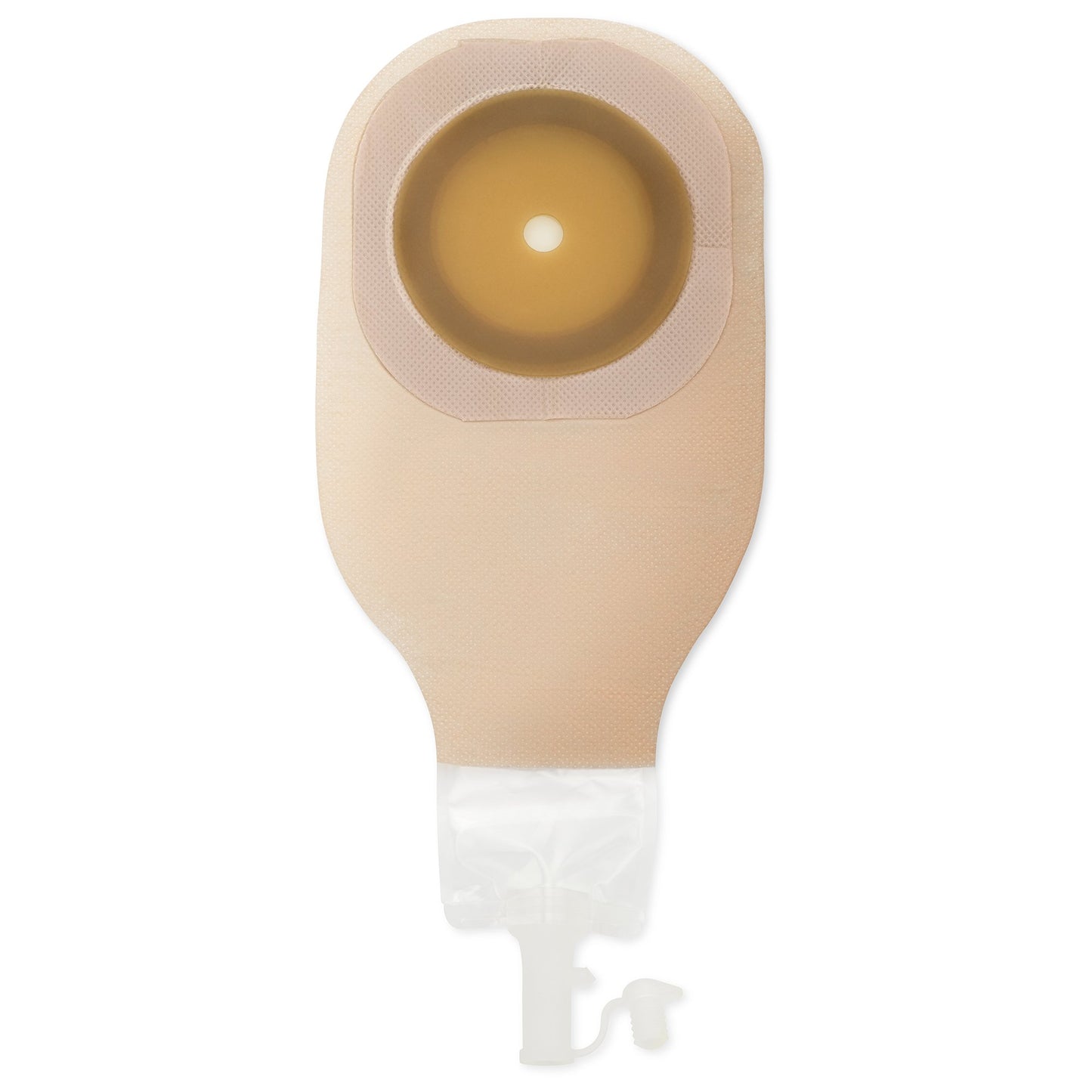 Ostomy Pouch High Output One-Piece System Flat, Trim to Fit 15 to 64 mm Stoma Drainable 26064