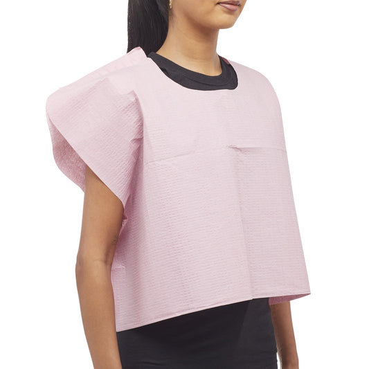 Exam Cape McKesson Mauve Front / Back Opening Without Closure Unisex - 18-891