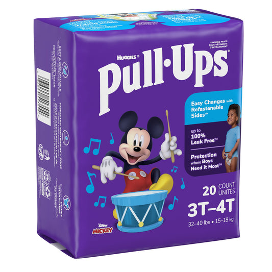 Huggies Pull-Ups® Learning Designs® for Boys Training Pants, 3T to 4T 51355