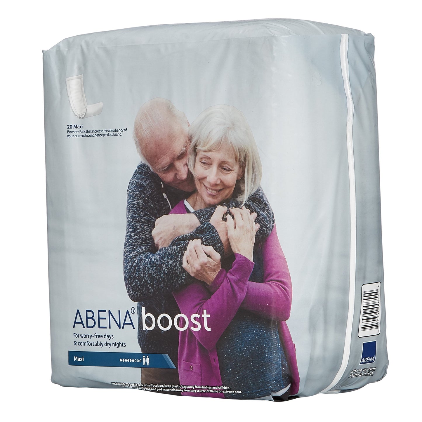 Abena® Boost Maxi Incontinence Booster Pad, 6¼ x 24 Inch 1000017213
