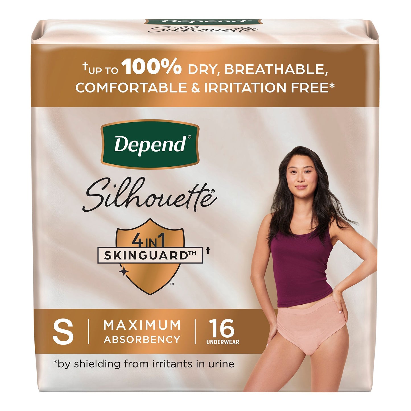 Depend® Silhouette® Maximum Absorbency Underwear, Small 55412