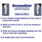 SpandaGrip™ Elastic Tubular Support Bandage, 4 Inch x 11 Yard SAG13115