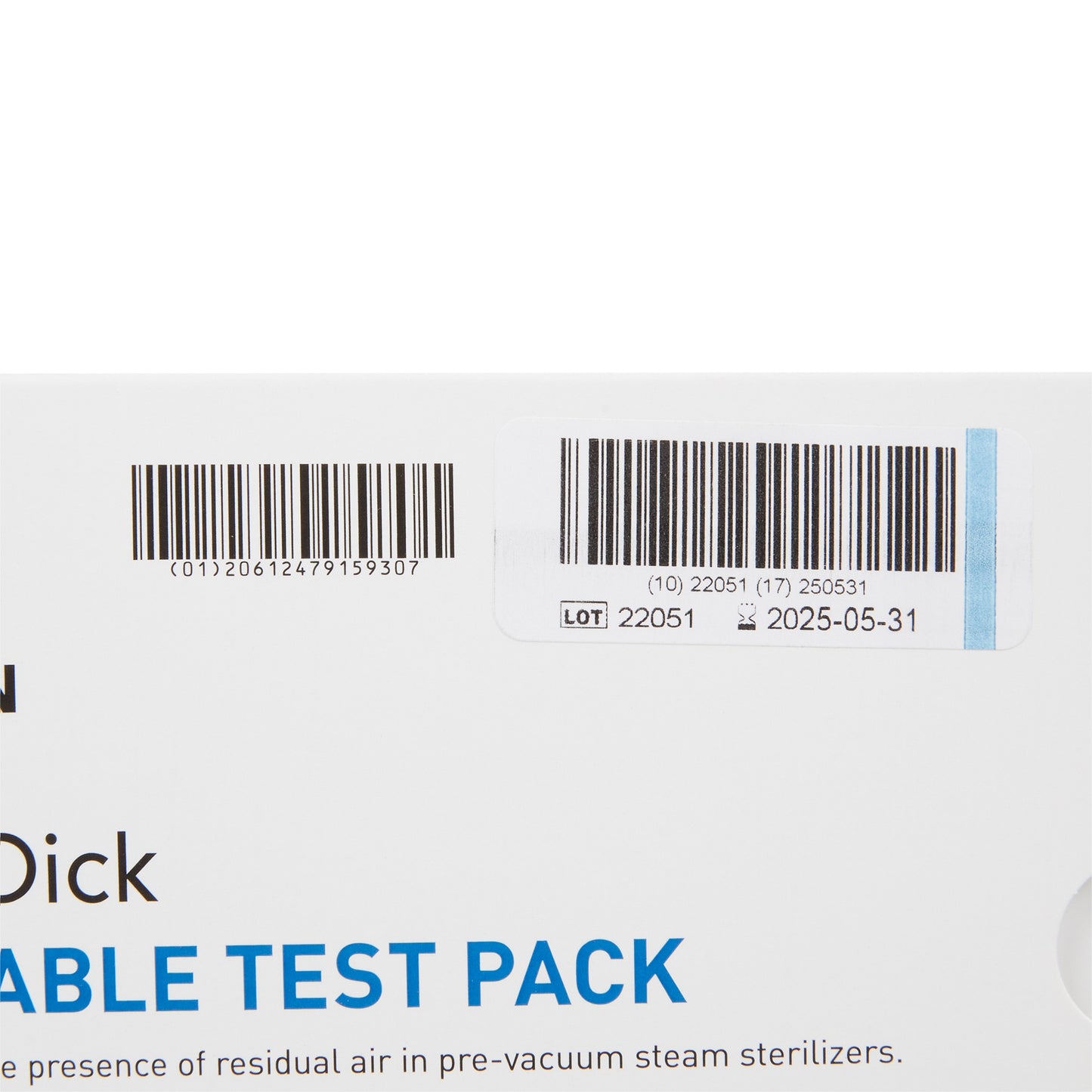McKesson Sterilization Bowie-Dick Test Pack 73-SBD030