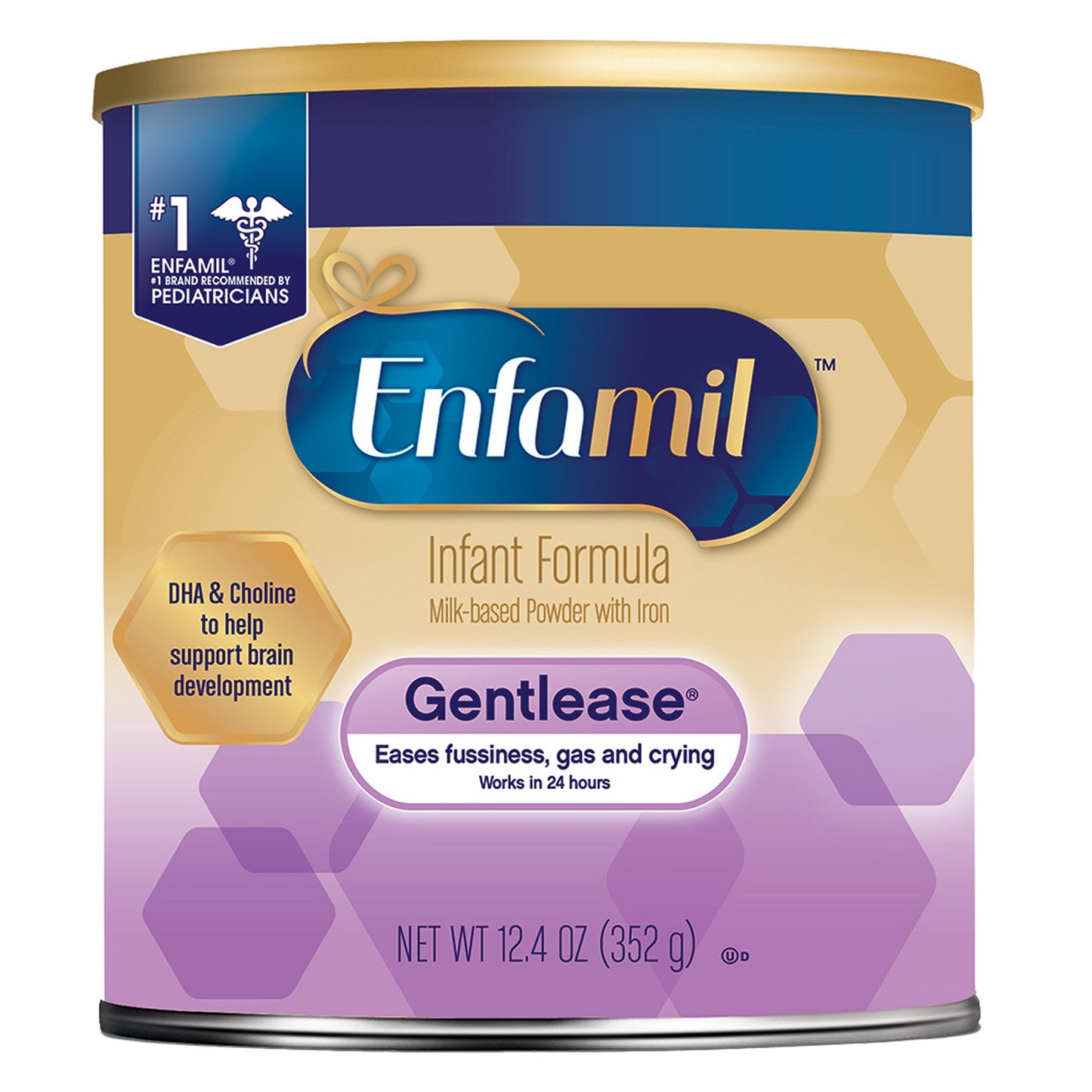 Enfamil® Gentlease® Powder Infant Formula, 12.4-ounce can 174101