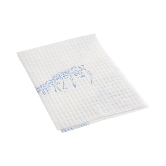 Tidi Products Tidi Toes Blue and White Procedure Towel, 13 x 18 Inch 918189, Case of 500