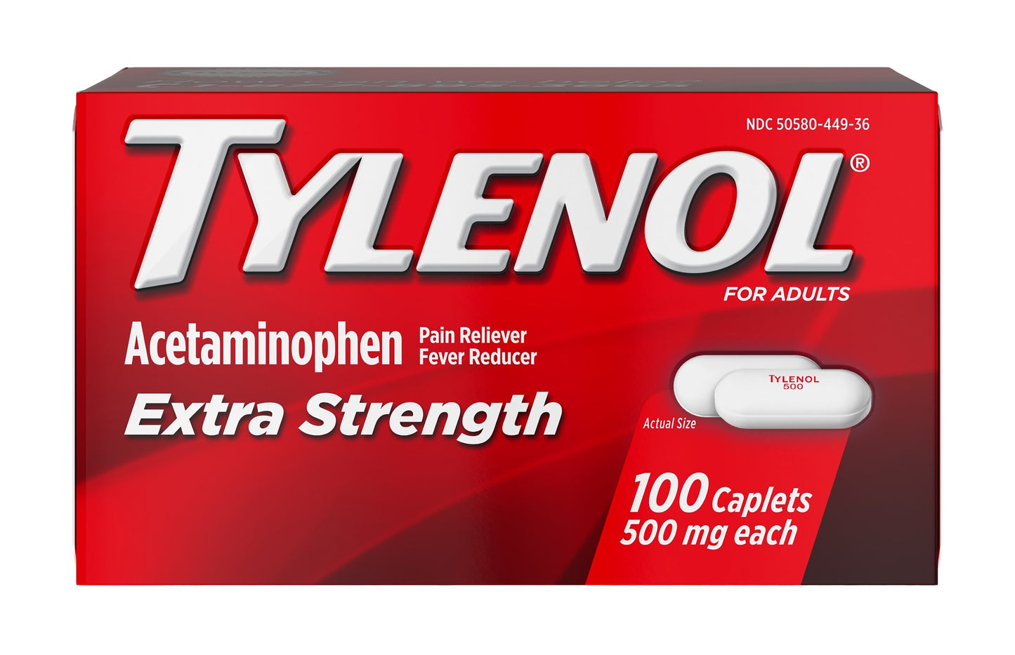 Tylenol® Extra Strength Caplets 304490900
