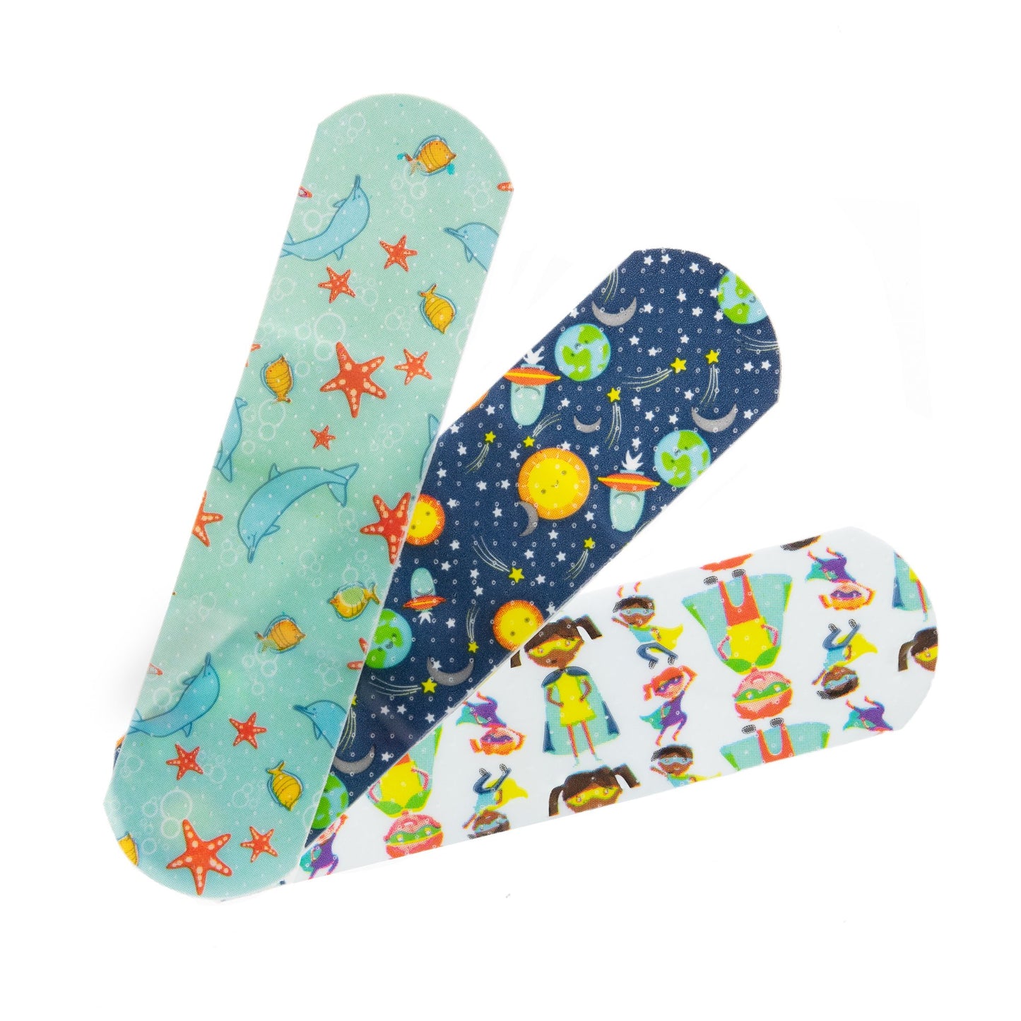 McKesson Kids™ Kid Design (Assorted Prints) Adhesive Strip, 3/4 x 3 Inch 16-4838-17