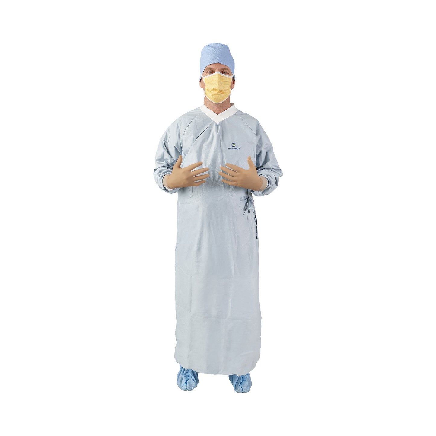 Aero Chrome Surgical Gown with Towel, X-Large 44674