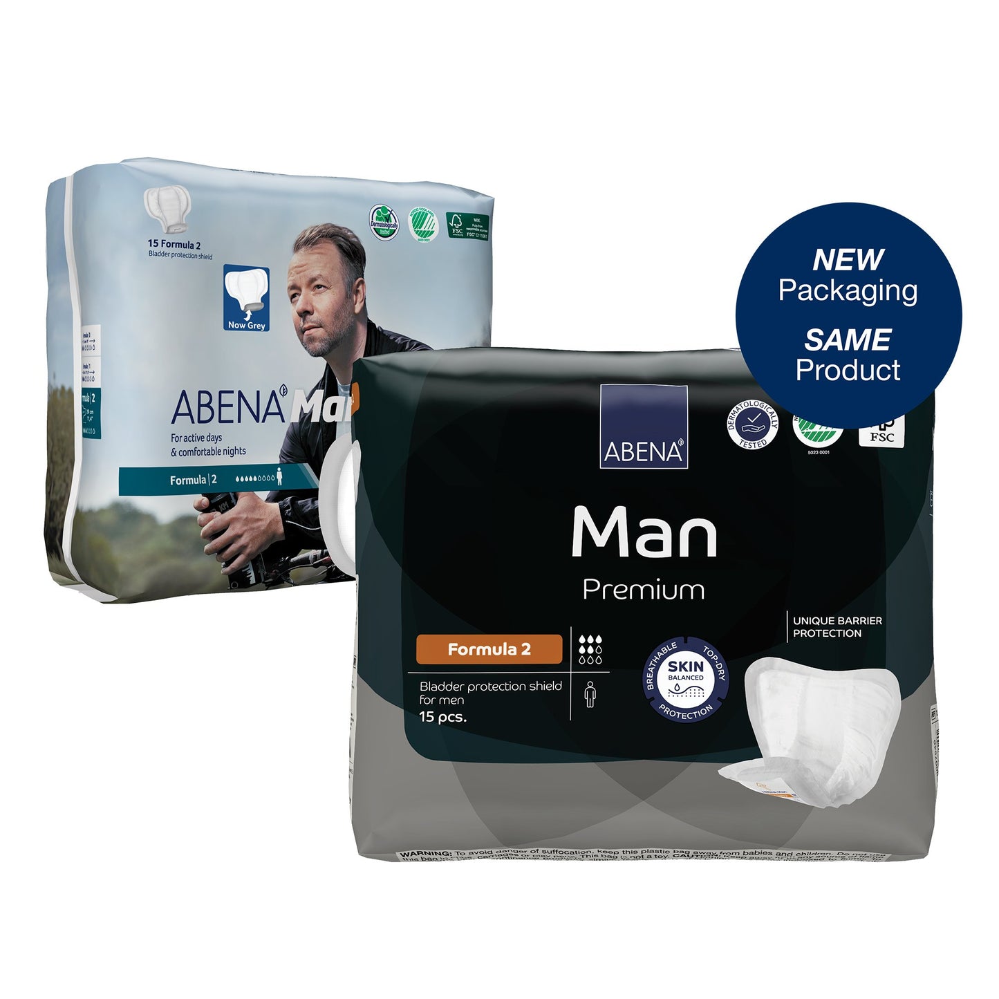Abena® Man Premium Bladder Protection Shield, Formula 2 1000021336