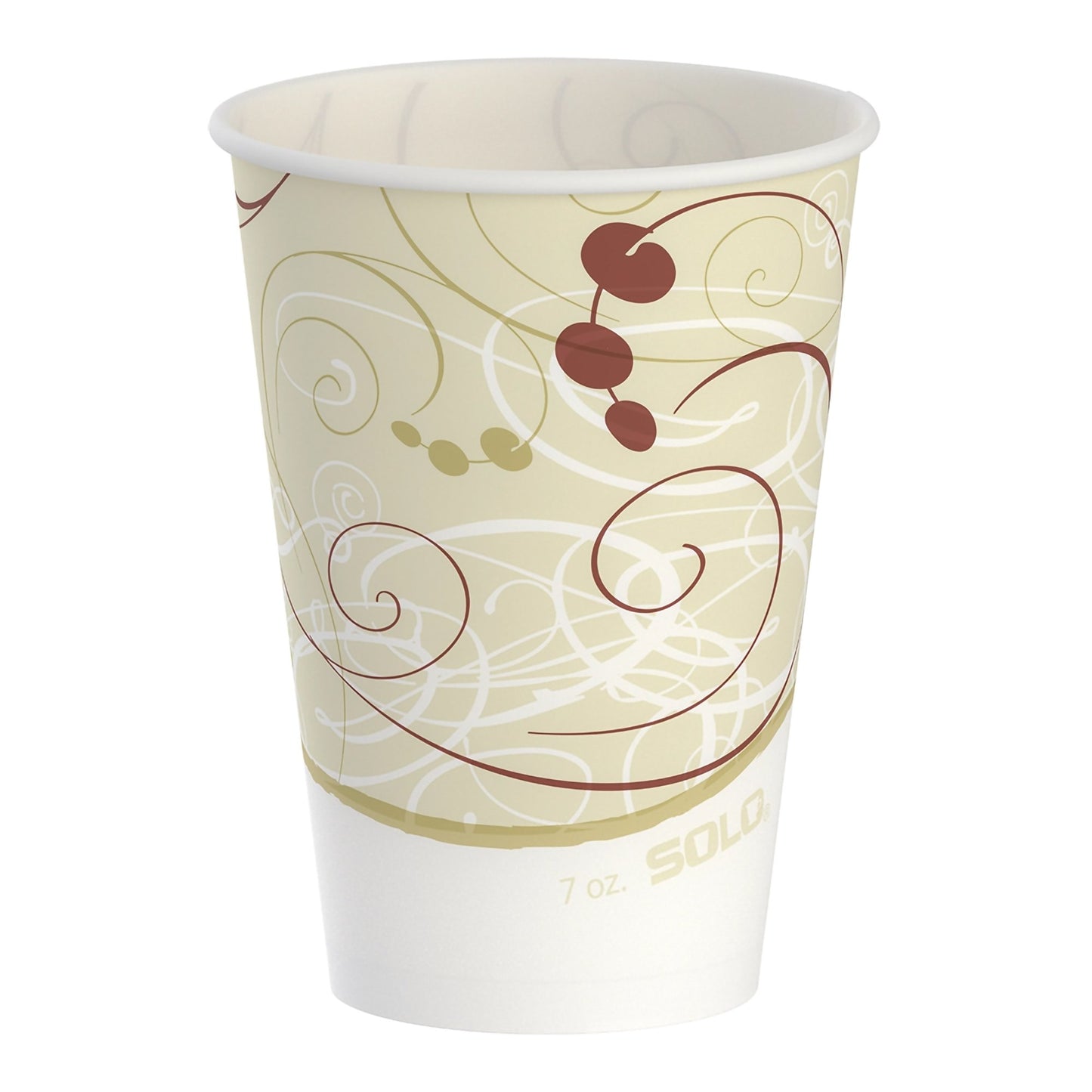 Drinking Cup Solo® 7 oz. Symphony® Print Wax Coated Paper Disposable - R7N-J8000