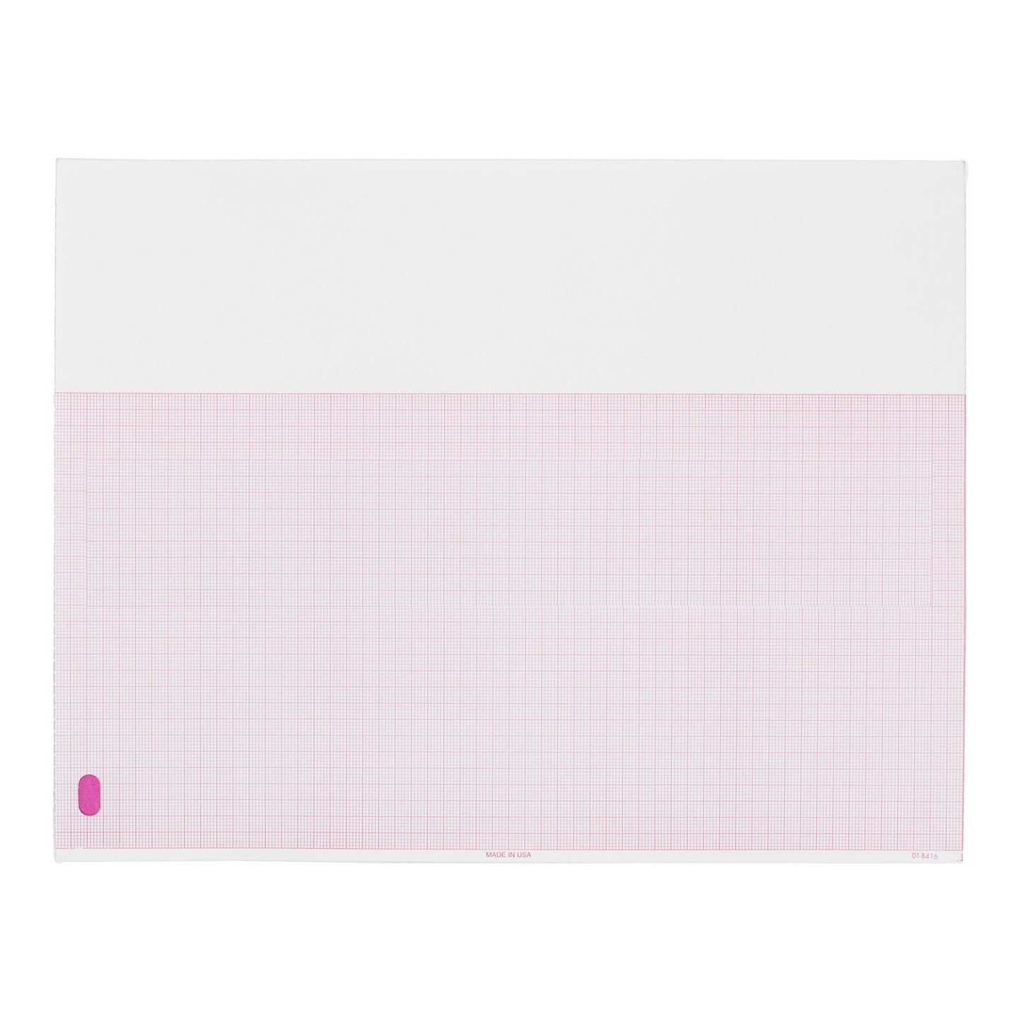 Philips ECG Recording Paper Thermal 8.5x11 Z-Fold Red Grid M3707A M3707A