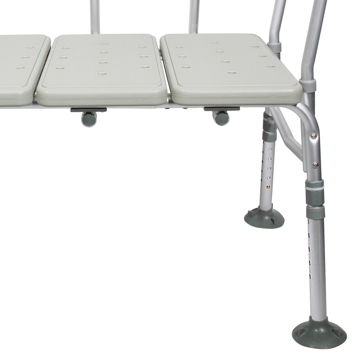 McKesson Aluminum Transfer Bench with Reversible Back 146-RTL12031KDR