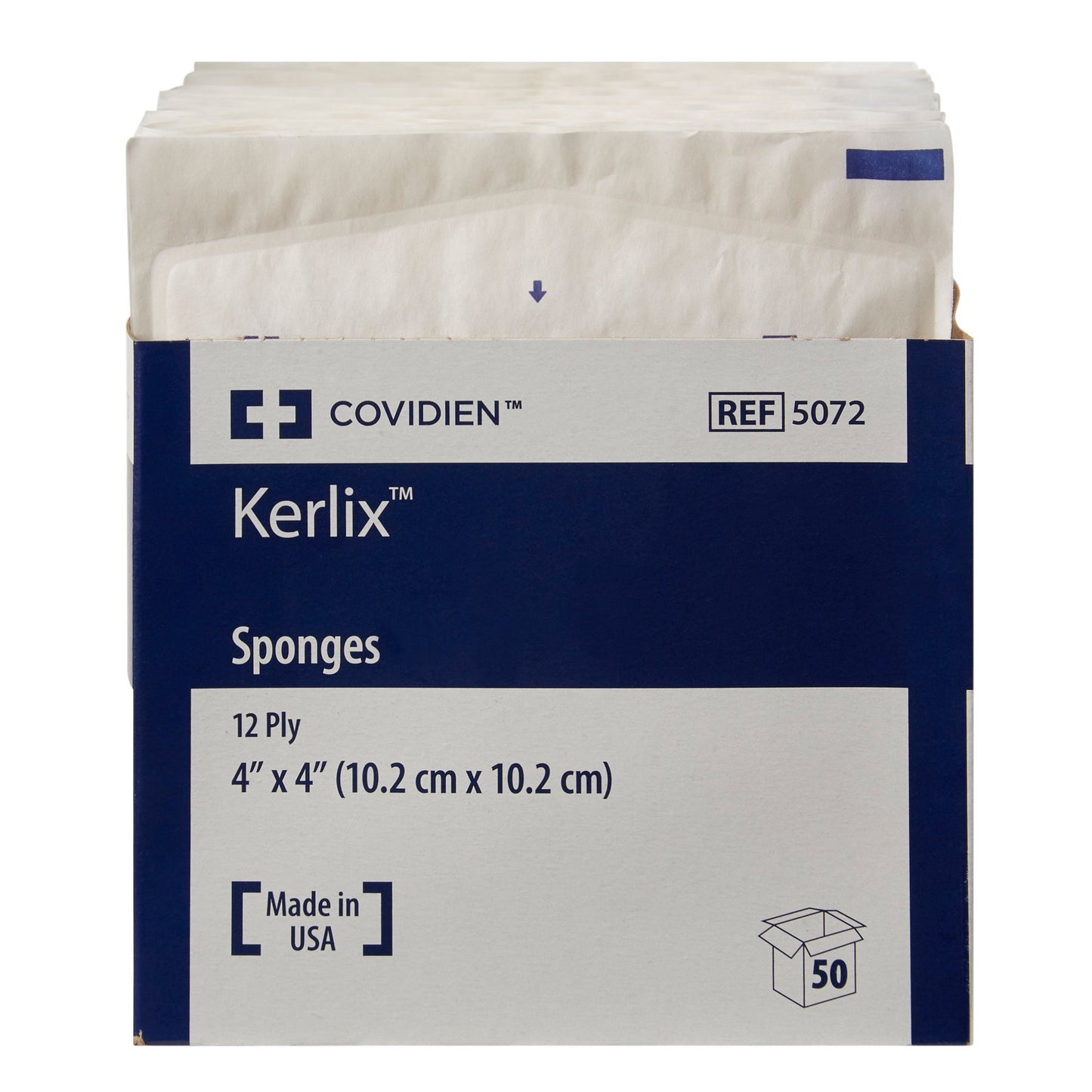 Kerlix™ Sterile USP Type VII Fluff Dressing, 4 x 4 Inch, 12-Ply 5072