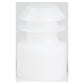 McKesson Tube Closure Flanged Plug Cap White Polyethylene 1000 per Bag 177-118240W